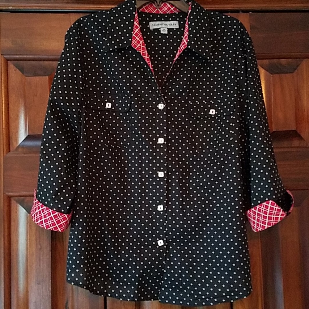 Samantha Grey Blouse